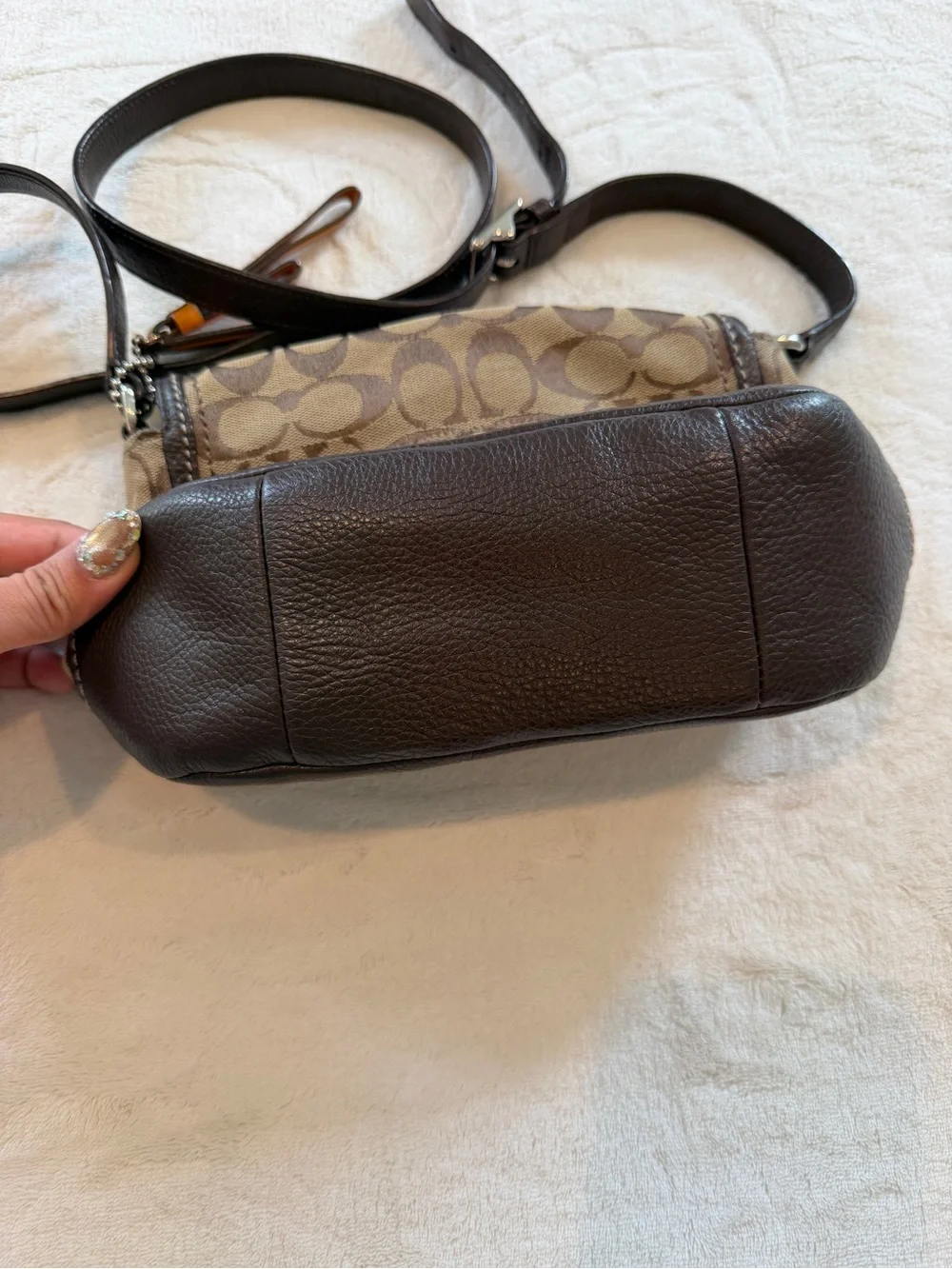 Coach Park Signature Flap Crossbody